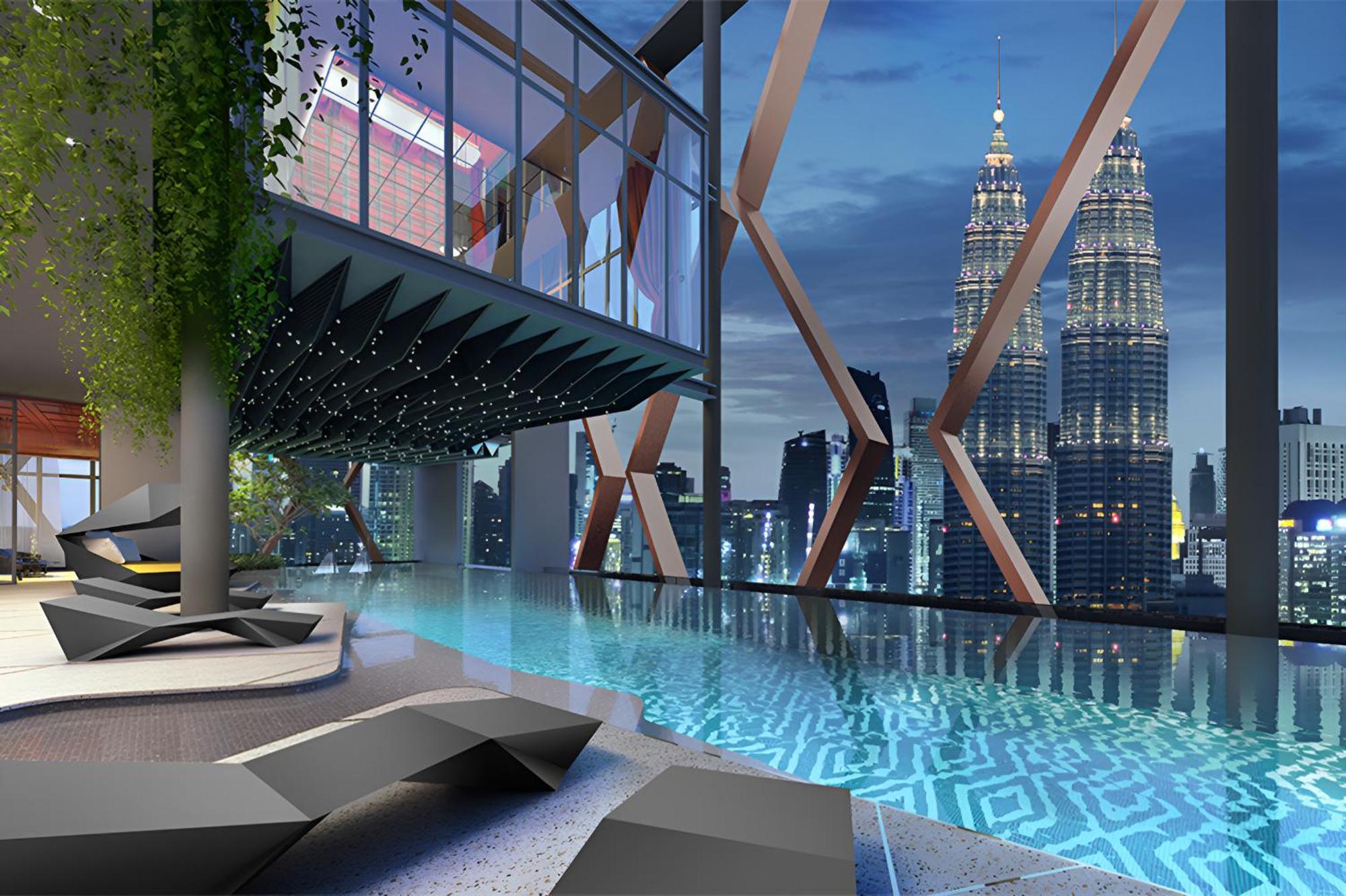 Scarletz Suites Klcc Kuala Lumpur Ngoại thất bức ảnh